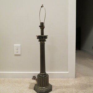 Large Frederick Cooper Metal Table Lamp Vintage Approx. 32.5" Tall